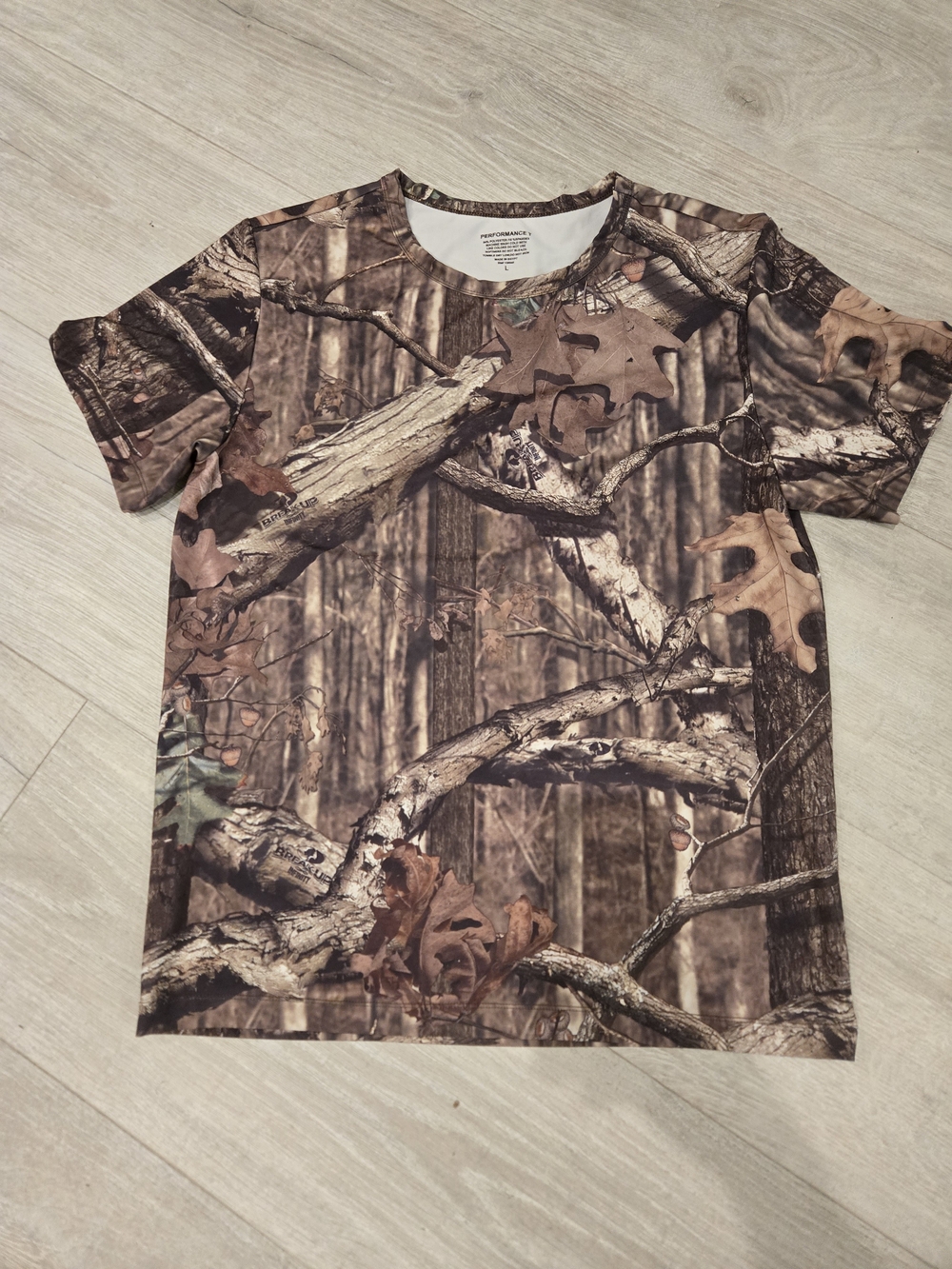 Men's Camo Short-Sleeve Tee - Brown Realtree Style